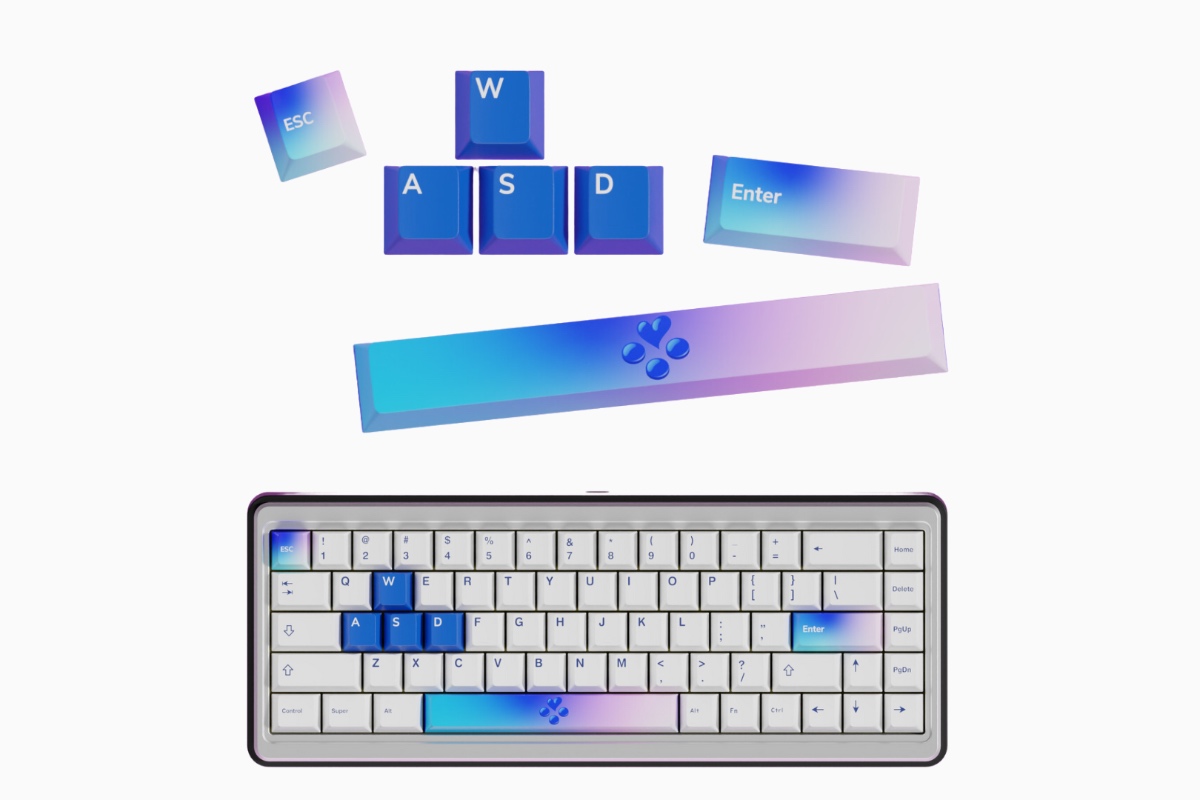 Breakthrough T1D Keycaps