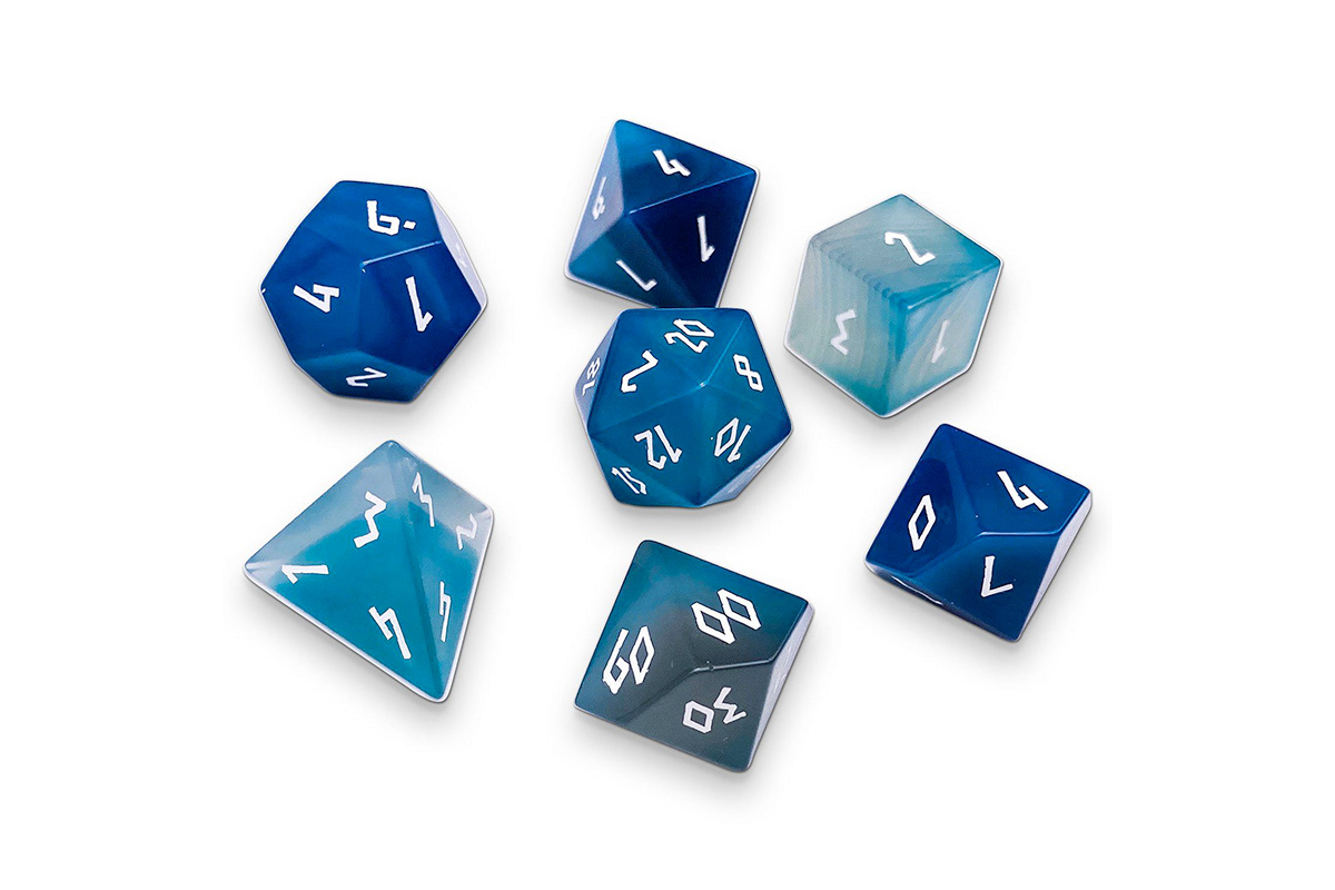 Gemstone Dice Set